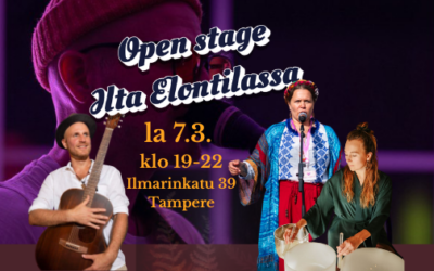 Open stage – ilta Elontilassa